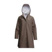 Stutterheim Lätt A-linje regnrock för kvinnor Brown, Dam