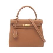 Hermès Vintage Pre-owned Laeder handvskor Brown, Dam