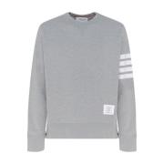 Thom Browne Grå 4-Bar Sweatshirt Gray, Herr