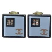 Chanel Vintage Pre-owned Plast chanel-smycken Blue, Dam