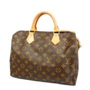 Louis Vuitton Vintage Pre-owned Tyg louis-vuitton-vskor Brown, Dam