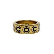 Chanel Vintage Pre-owned Metall chanel-smycken Yellow, Dam