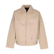 Dickies Modern Polyesterjacka med Framfickor Brown, Herr