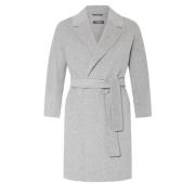 Max Mara Bältad ullrock Gray, Dam