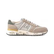 Premiata Elegant Grön Beige Sneakers Multicolor, Herr