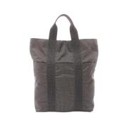 Hermès Vintage Pre-owned Canvas totevskor Gray, Dam