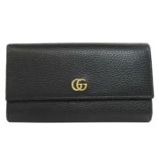 Gucci Vintage Pre-owned Laeder plnbcker Black, Dam