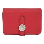 Hermès Vintage Pre-owned Laeder hem-och-kontorstillbehr Red, Dam