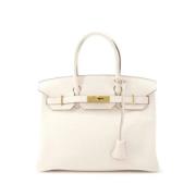 Hermès Vintage Pre-owned Laeder handvskor White, Dam