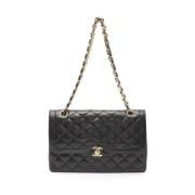 Chanel Vintage Pre-owned Laeder chanel-vskor Black, Dam