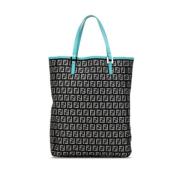 Fendi Vintage Pre-owned Canvas totevskor Black, Dam