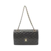 Chanel Vintage Pre-owned Laeder chanel-vskor Black, Dam