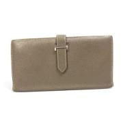 Hermès Vintage Pre-owned Laeder plnbcker Beige, Dam