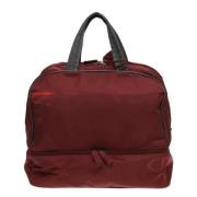 Prada Vintage Pre-owned Tyg prada-vskor Red, Dam