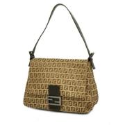 Fendi Vintage Pre-owned Nylon fendi-vskor Brown, Dam