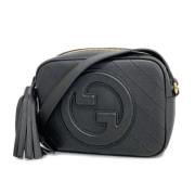 Gucci Vintage Pre-owned Laeder gucci-vskor Black, Dam