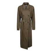 Isabel Marant Étoile Tidlös Bomullstrenchcoat Beige, Dam