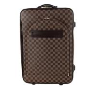 Louis Vuitton Vintage Pre-owned Laeder resvskor Brown, Dam