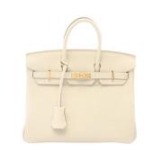 Hermès Vintage Pre-owned Laeder totevskor White, Dam