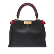 Fendi Vintage Pre-owned Laeder handvskor Black, Dam