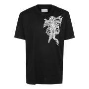 Philipp Plein Svart T-shirt Herrmode Stil Black, Herr