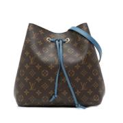 Louis Vuitton Vintage Pre-owned Canvas axelremsvskor Brown, Dam