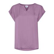 Saint Tropez T-Shirts Pink, Dam