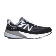 New Balance Svarta Sneakers 990v6 Stil Black, Herr