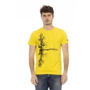 Trussardi Kortärmad Rund Hals T-shirt Yellow, Herr