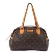 Louis Vuitton Vintage Pre-owned Canvas louis-vuitton-vskor Brown, Dam