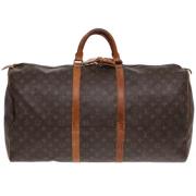 Louis Vuitton Vintage Pre-owned Laeder resvskor Brown, Dam