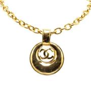 Chanel Vintage Pre-owned Tyg chanel-smycken Yellow, Dam