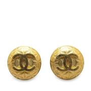 Chanel Vintage Pre-owned Guld chanel-smycken Yellow, Dam