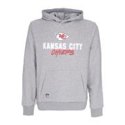 New Era Kansas City Chiefs Script Hoodie Gray, Herr