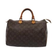 Louis Vuitton Vintage Pre-owned Canvas louis-vuitton-vskor Brown, Dam