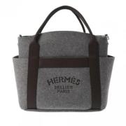 Hermès Vintage Pre-owned Laeder handvskor Gray, Dam