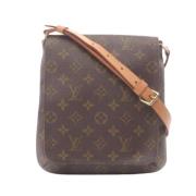 Louis Vuitton Vintage Pre-owned Canvas louis-vuitton-vskor Brown, Dam