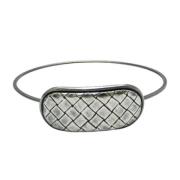 Bottega Veneta Vintage Pre-owned Silver armband Gray, Unisex