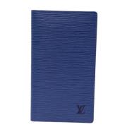 Louis Vuitton Vintage Pre-owned Laeder plnbcker Blue, Dam