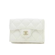 Chanel Vintage Pre-owned Laeder plnbcker White, Dam