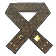 Louis Vuitton Vintage Pre-owned Silke sjalar Brown, Dam