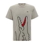 Comme des Garçons Casual Bomull T-shirt Gray, Herr