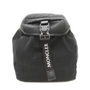 Moncler Pre-owned Pre-owned Tyg ryggsckar Black, Dam