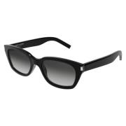 Saint Laurent Snygg Läder Axelväska Black, Unisex