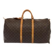 Louis Vuitton Vintage Pre-owned Canvas resvskor Brown, Dam