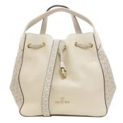 Michael Kors Pre-owned Pre-owned Laeder handvskor White, Dam