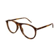 Saint Laurent Klassisk Svart Läder Axelväska Brown, Unisex