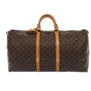 Louis Vuitton Vintage Pre-owned Canvas resvskor Brown, Dam