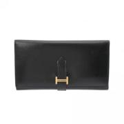 Hermès Vintage Pre-owned Laeder plnbcker Black, Dam