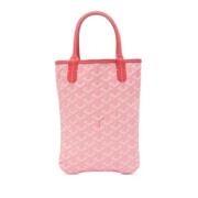 Goyard Vintage Pre-owned Tyg handvskor Pink, Dam